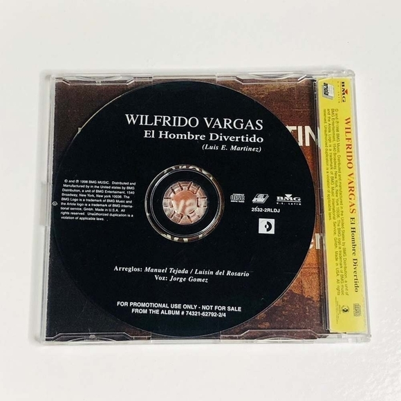 CD Wilfrido Vargas - El Hombre Divertido - Picture 2 of 2